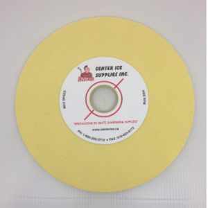 Yellow 80 Grit 8" x 5/16" x 1-1/4" Grinding Wheel