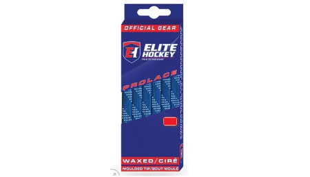 ELITE ROYAL / WHITE WAXED LACES 120"