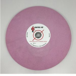 Pink 60 Grit 8" x 3/4" x 3/4" Crossgrind Wheel