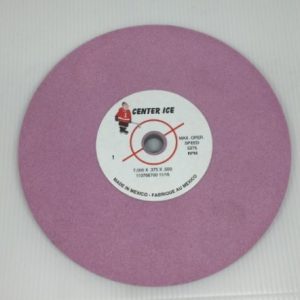 Pink 7" x 3/8" x 1/2" Wissotta Grinding Wheel