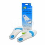 Silipos Low Profile Fabric Covered Insoles (Pair) XL 4303
